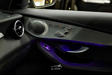 벤츠 GLC 300e 통풍시트 시공과 함께 R 버튼 활성화도 진행하세요! / 대전 서구, 세종, 청주, 천안