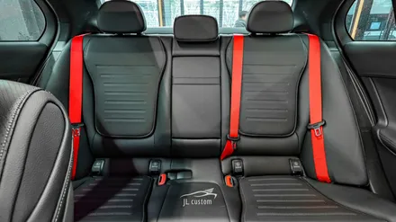 대전 벤츠 CLA C300 안전벨트도 유니크하게! 레드 안전벨트 교체 시공, / 대전 서구, 세종, 청주, 천안