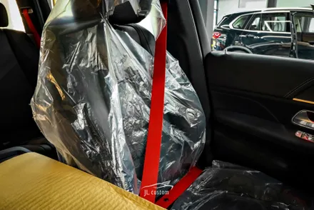 대전 벤츠 GLS 400d AMG 레드 안전벨트 교체시공. / 대전 서구, 세종, 청주, 천안