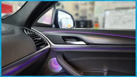 BMW X4 회오리풀커버 AVI스피커 패키지. 크리스탈파츠까지 제이엘커스텀 대전 / 대전 서구, 세종, 청주, 천안