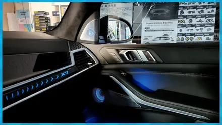 BMW X7 커다란 실내에 회오리풀커버로 실내튜닝 제이엘대전 / 대전 서구, 세종, 청주, 천안