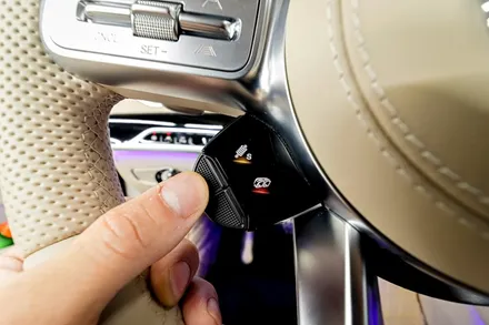 벤츠 S63 AMG 어질리티 컨트롤 셀렉트 버튼 튜닝으로 안전한 드라이빙! / 대전 서구, 세종, 청주, 천안