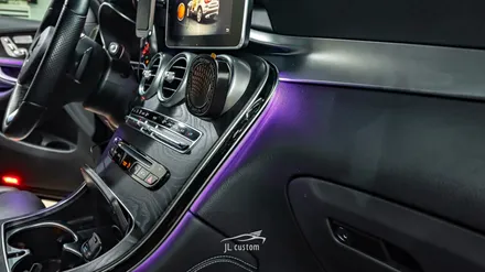 대전 벤츠 GLC 220D 64색 멀티 컬러 화려한 엠비언트 무드등! / 대전 서구, 세종, 청주, 천안