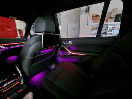 BMW X7 실내엠비언트!! 회오리풀커버로 인테리어 업그레이드. 대전제이엘커스텀 / 대전 서구, 세종, 청주, 천안