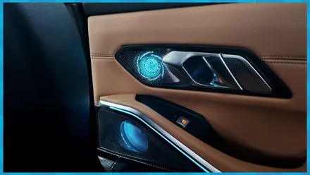 BMW 340I 실내를 이렇게 바꿔보세요. 회오리풀커버+스피커 제이엘커스텀 / 대전 서구, 세종, 청주, 천안