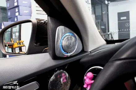 대전 벤츠 C클래스 C200d 3d 전동트위터 시공 / 대전 서구, 세종, 청주, 천안