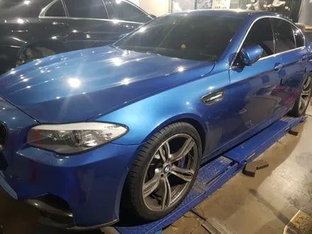 BMW m5 순정 멧블랙 색상변경 -리스토어휠- / 용인 처인구