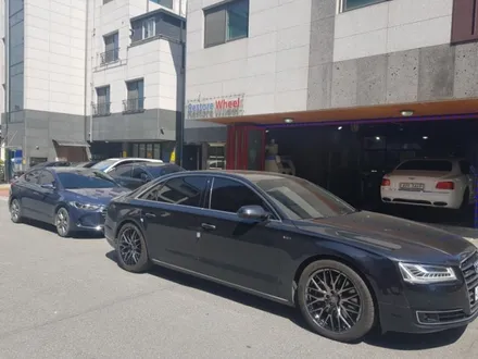 아우디a8L 블랙크롬색상변경!! / 용인 처인구
