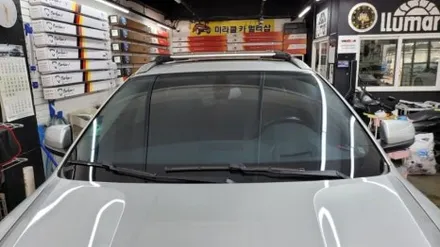 루마 버텍스 썬팅.부산 사상구(산업단지점).BMW 전면썬팅. 버텍스900☆☆☆☆☆시공