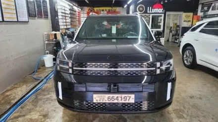 MX5싼타페.열차단 썬팅 레이노S9 시공 입니다. 부산 열차단 썬팅 전문샵.미라클 카 멀티샵