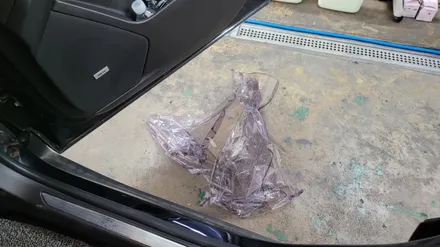 부산 루마버텍스썬팅,전면썬팅 버텍스900 재시공~