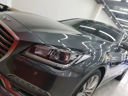 제네시스 G80  루마썬팅   피너쿨&스타  시공