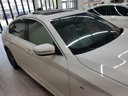 BMW 루마 버텍스 썬팅. 부산 BMW 5시리즈.  프리미엄썬팅.버텍스650☆☆.반사필름 시공.썬루프 썬팅.