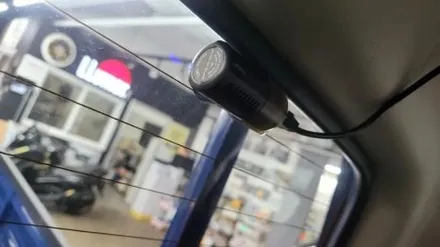 전기차 포터2 열차단썬팅 시공 크롬썬바이져 설치