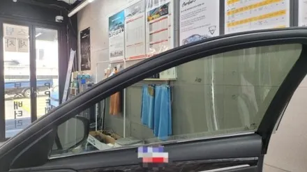 IG그랜저 루마 버텍스 썬팅필름으로 재시공 했습니다.부산 버텍스썬팅.미라클 카멀티샵