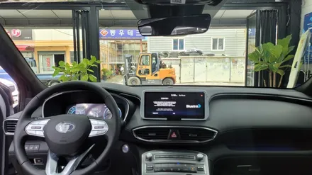 2021년.TM싼타페.루마 버텍스900/700썬팅 시공. 부산 루마버텍스썬팅 (사상산업단지점). 미라클 카 멀티샵