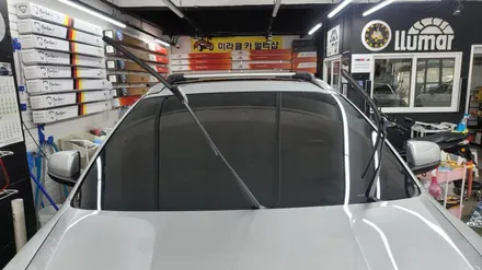 루마 버텍스 썬팅.부산 사상구(산업단지점).BMW 전면썬팅. 버텍스900☆☆☆☆☆시공
