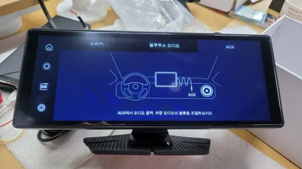 안드로이드 오토 10.23인치 스마트 스크린 플레이어 & 블랙박스 기능까지 적용