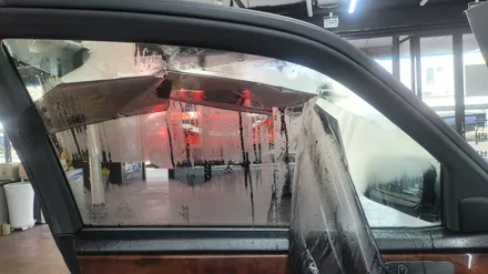 부산 카디언 썬팅입니다.에쿠스 카디언 헤라 재시공 했어요