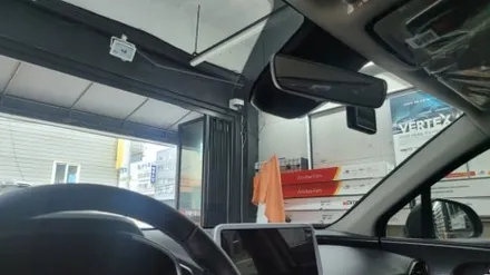 루마 버텍스 썬팅.부산 사상산업단지점.TM싼타페.루마 열차단 썬팅필름 시공