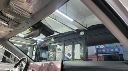 카디언 썬팅 시공샵.부산 미라클카멀티샵.DN8쏘나타 카디언썬팅