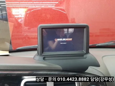 부산.포터2.(8인치 상단매립)  후방카메라.아이나비M300.8인치                   네비게이션 & 후방카메라