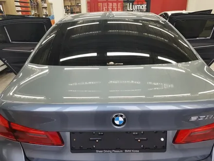 부산BMW5시리즈 썬팅.블박.보조배터리.하이패스 시공