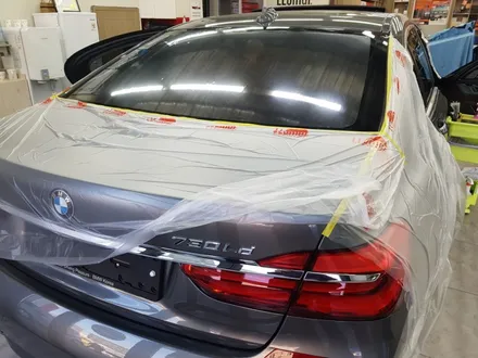부산.열반사 썬팅.브이쿨K BMW 7시리즈.                      (브이쿨 K 썬팅 시공)