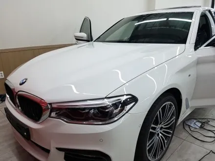 BMW 루마 버텍스 썬팅. 부산 BMW 5시리즈.  프리미엄썬팅.버텍스650☆☆.반사필름 시공.썬루프 썬팅.
