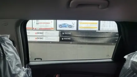 루마 버텍스 썬팅.부산 사상산업단지점.TM싼타페.루마 열차단 썬팅필름 시공