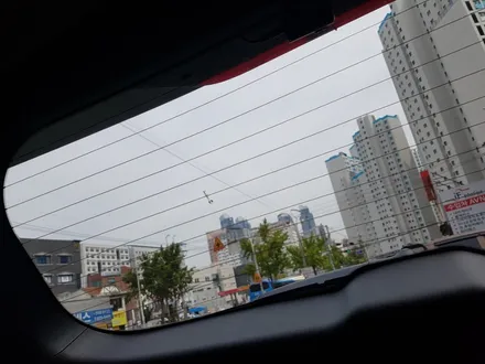 부산 TM싼타페.레인보우썬팅.열반사(레인보우)썬팅.아이리스 i55시공.싼타페TM