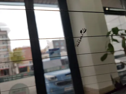부산.(올뉴 투싼) 레인보우썬팅 레인보우. 아이리스 i55 시공.  열반사(열차단)썬팅