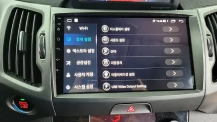 네비게이션이나 카오디오 고장등 스트레스 해결방법. 안드로이드 올인원 장착 입니다.안드로이드 올인원 카플레이로 스마트하게~ 해결됩니다