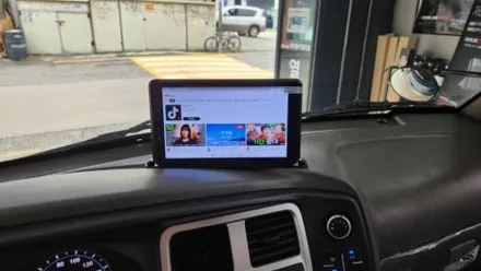 포터2 LPi 안드로이드올인원 설치,AHD후방카메라 장착