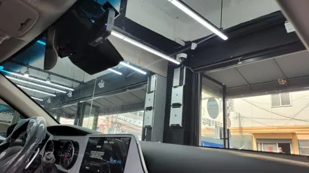 부산.부산카디언열반사썬팅전문점.(더뉴그랜저). 카디언 썬팅.파인뷰 블랙박스 장착