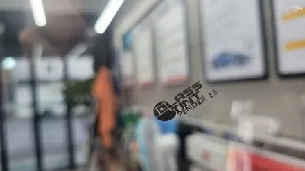 TM싼타페.글라스 틴트 열차단 썬팅 시공.글라스 틴트 사상 새벽시장점.(미라클 카 멀티샵).