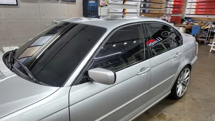 BMW3 시리즈.루마버텍스900썬팅필름으로 재시공을 하였습니다