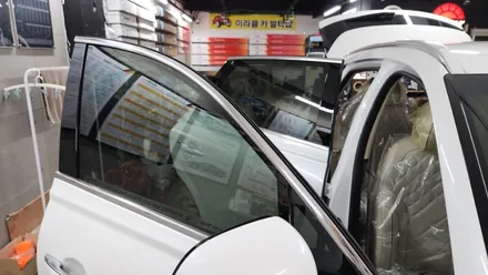 부산 루마버텍스썬팅 시공점,제네시스 GV80 버텍스 썬팅 풀시공
