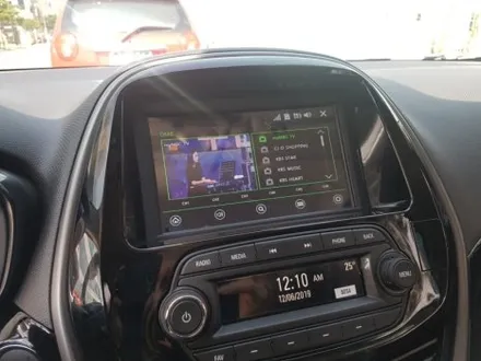 부산.더뉴 스파크.(네비매립). 후방카메라
