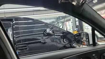 2021년.TM싼타페.루마 버텍스900/700썬팅 시공. 부산 루마버텍스썬팅 (사상산업단지점). 미라클 카 멀티샵