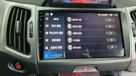 네비게이션이나 카오디오 고장등 스트레스 해결방법. 안드로이드 올인원 장착 입니다.안드로이드 올인원 카플레이로 스마트하게~ 해결됩니다