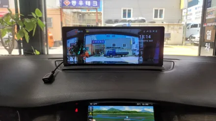 안드로이드 카플레이 모니터형 공임설치 해드렸습니다.삼성SM5 안드로이드 카플레이