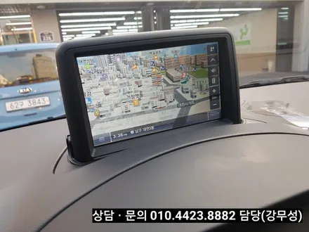 부산.그랜드스타렉스.(어린이보호차량). 8인치.내비게이션.상단매립.지니3D맵.현대폰투스P682. (정품).후방카메라