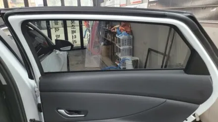부산 카디언 썬팅.아반떼CN7.카디언 열반사 썬팅. 만도2채널 블랙박스.(부산 사상구 미라클 카 멀티샵)