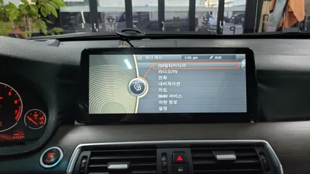 BMW 안드로이드 올인원 카플레이 12.3인치 설치.bmw전용 안드로이드 제품