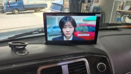 포터2 스마트차량으로 변신했어요,안드로이드올인원 완벽설치 10인치 대화면으로장착