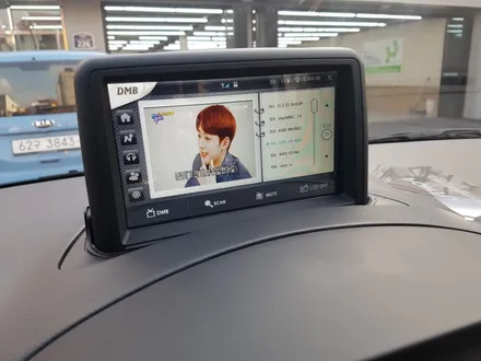 부산.그랜드스타렉스.(어린이보호차량). 8인치.내비게이션.상단매립.지니3D맵.현대폰투스P682. (정품).후방카메라