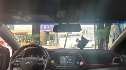 부산.카디언 썬팅.아반떼AD.(태양의 방패).카디언 열반사 썬팅 재시공.자외선100%차단율●헤라● 풀 시공