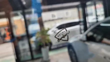 렉스턴 칸.카디언 열차단썬팅.헬리(반사필름)시공.  만도 블랙박스 장착. 부산 사상구 (미라클 카 멀티샵)