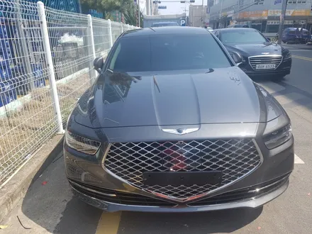 부산루마썬팅.시즌2. 제네시스 G90.래티튜드.시공 블랙박스.파인뷰 LX2000